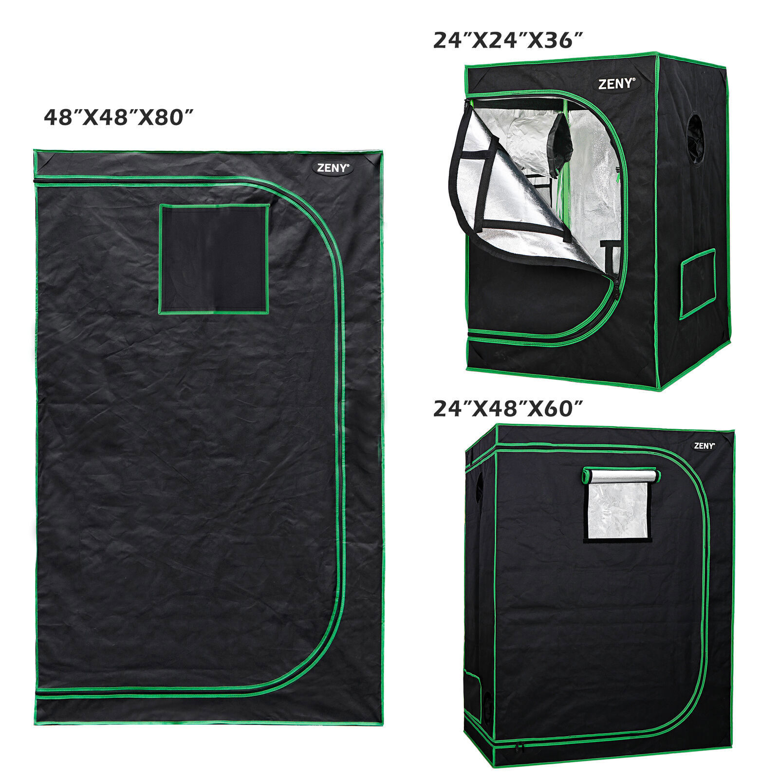 Grow Tent 4X4 - 2x2/2x4/4x4 Grow Tent Hydroponic Window Floor