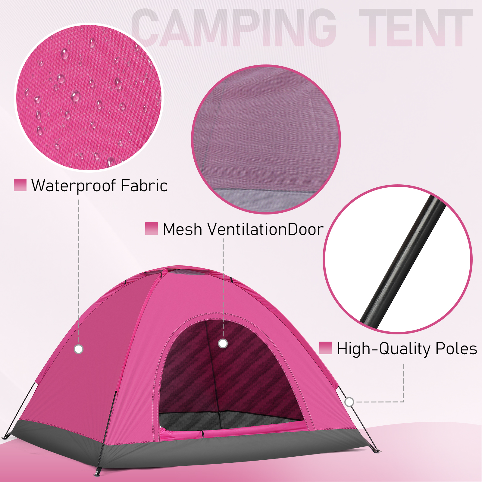 3 4 Person Camping Dome Tent W – Grow Tent 4X4 Bewertung und Preis