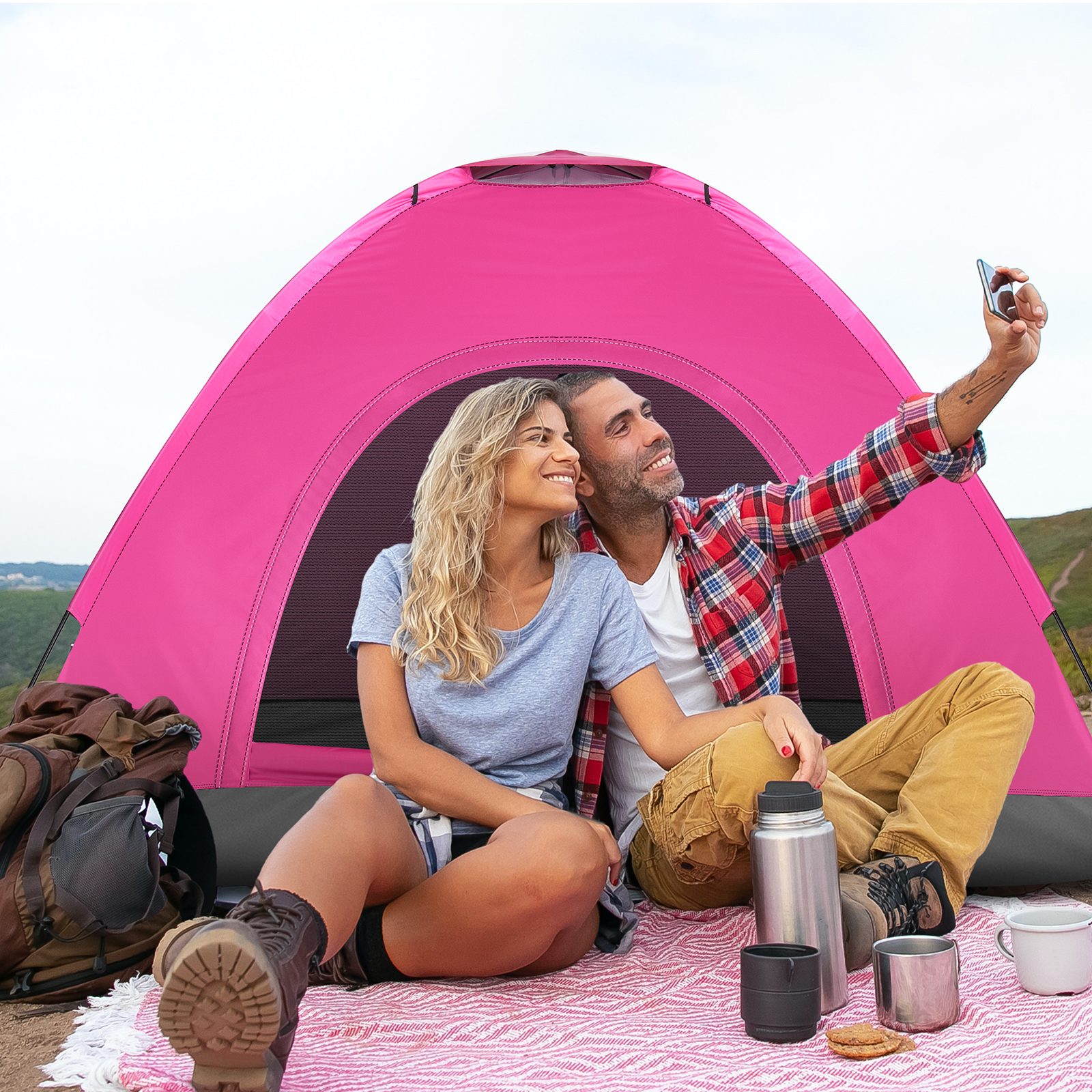 3 4 Person Camping Dome Tent W – Grow Tent 4X4 Bewertung und Preis