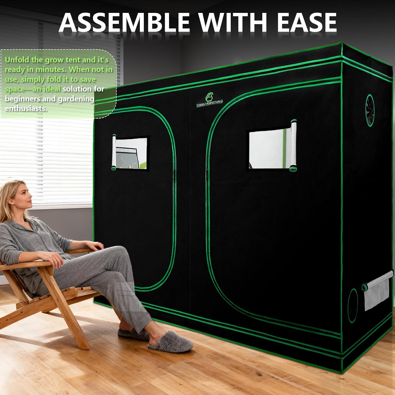 96x48x80 Indoor Grow Tent with – Grow Tent 4X4 Bewertung und Preis