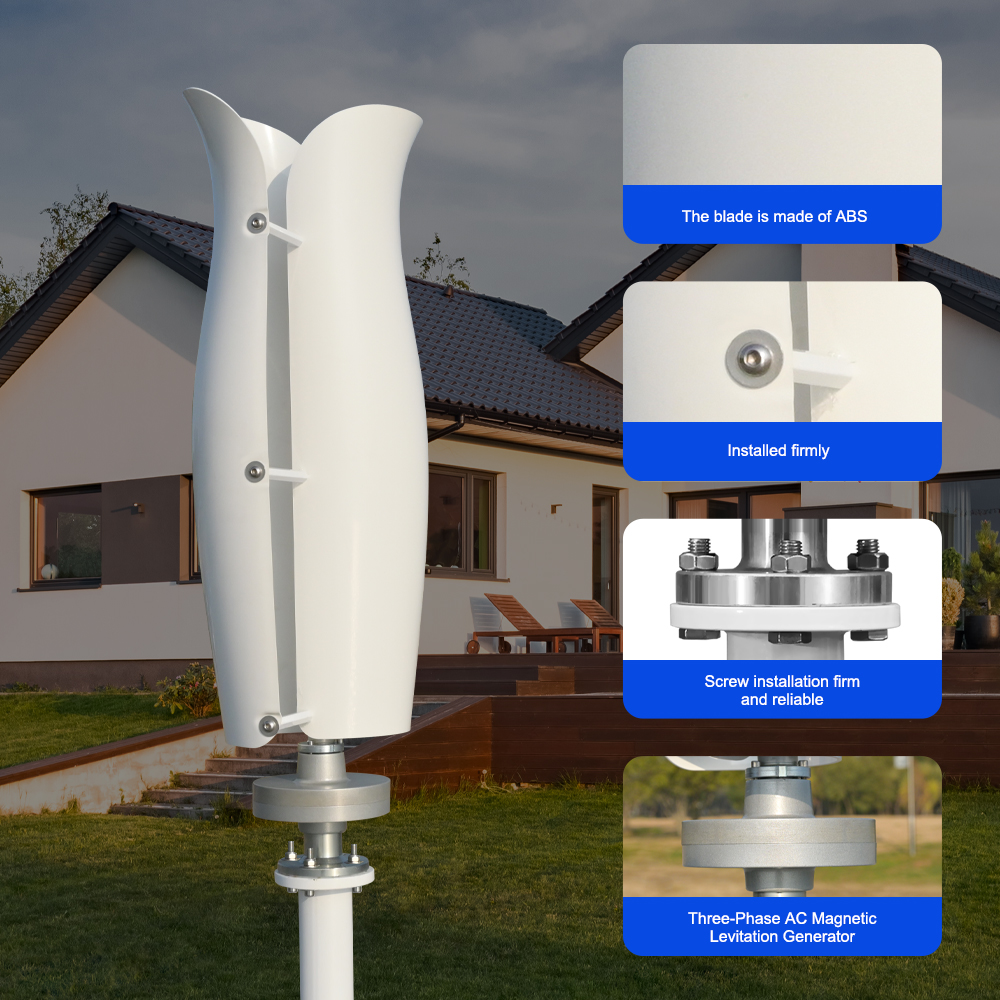 5000W Flower Vertical Wind Tur – Urban Farming Vertical Bewertung und Preis